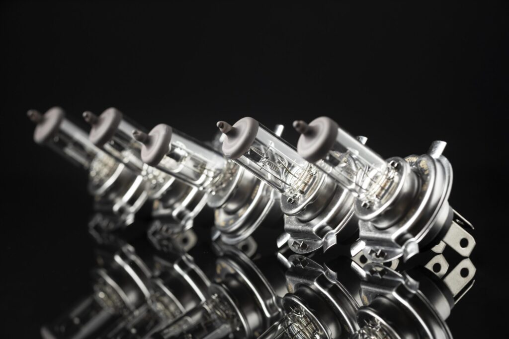 different car accessories composition